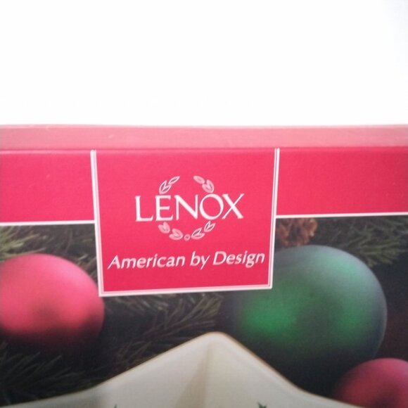 Lenox American By Design Holiday Star Bowl Collectible Christmas Gift New In Box - Picture 2 of 4